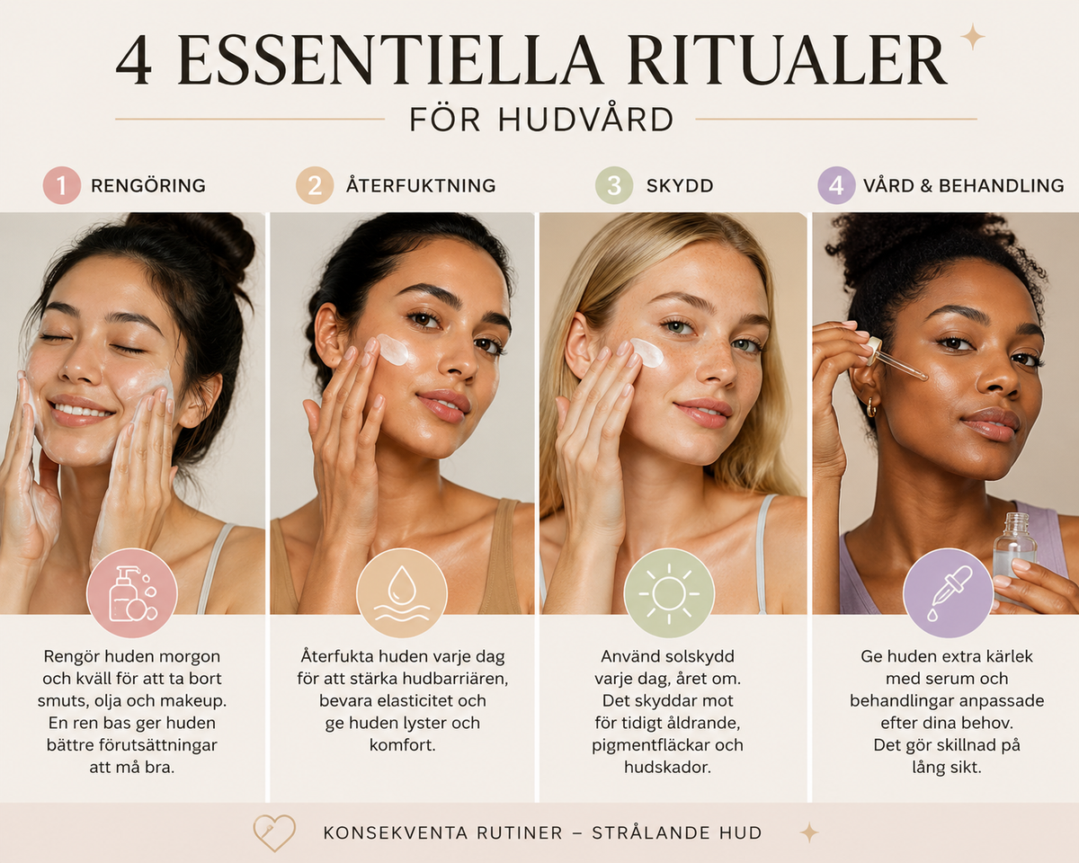 Four essentials. One beautiful ritual.