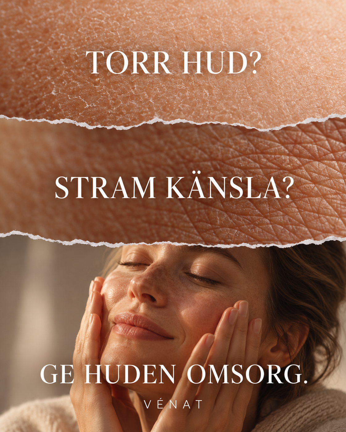 Torr eller uttorkad hud? Så ser du skillnaden – och vad huden behöver
