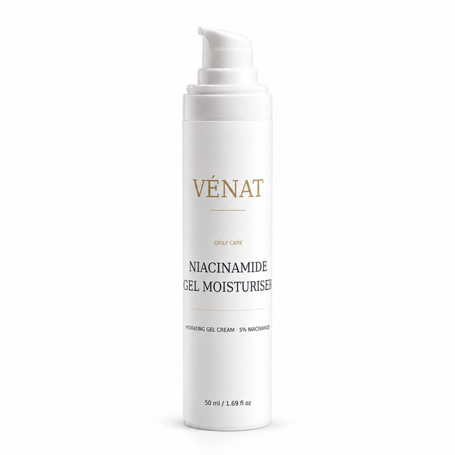 VÉNAT Niacinamide Gel Moisturiser – lätt, återfuktande gelkräm
